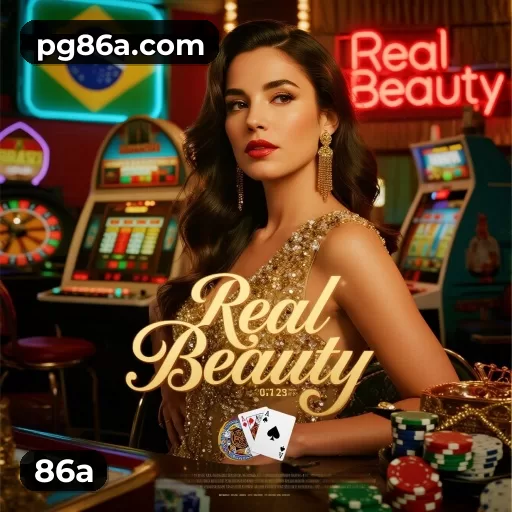Tela de boas-vindas e lobby de jogos do aplicativo 86a